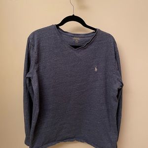 Polo by Ralph Lauren blue long sleeve